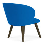 Mark Cobalt Blue Weave / Dark Walnut