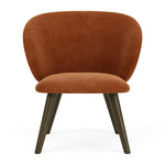 Moss Rust Fabric / Dark Walnut