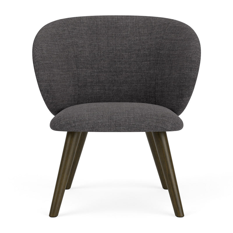 Vega Antracit Fabric / Dark Walnut