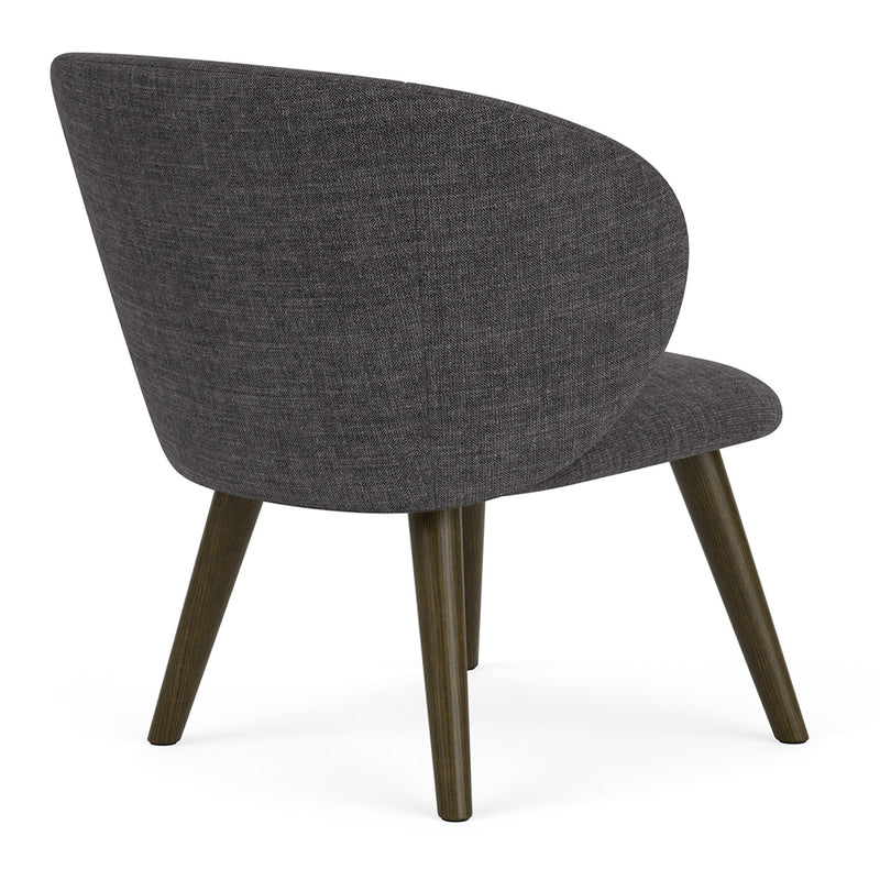 Vega Antracit Fabric / Dark Walnut