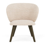 Vega Cream Textured Weave / Dark Walnut