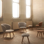 Agnes Brown Textured Weave / Oak