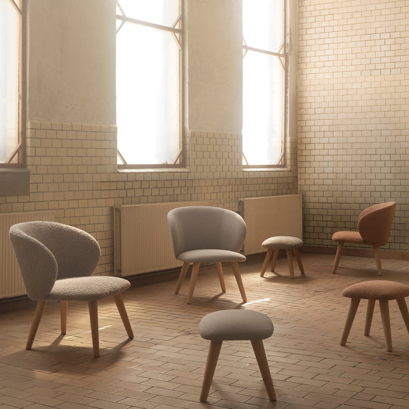Agnes Brown Textured Weave / Oak