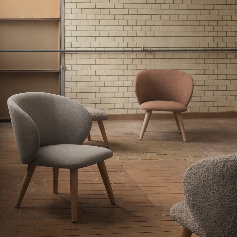 Agnes Brown Textured Weave / Oak