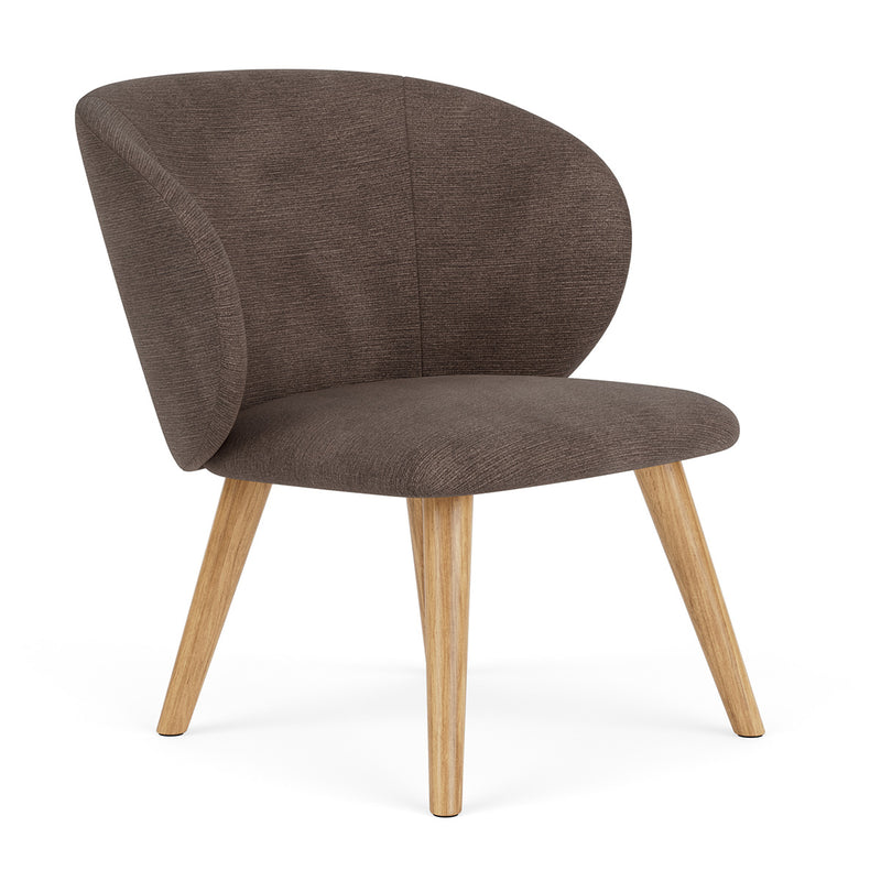 Aulla Cacao Textured Weave / Oak