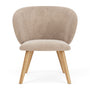Farrow Chair - Danny Cream Textured Weave / Oak