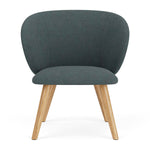 Form Blue Grey Fabric / Oak