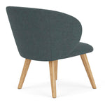 Form Blue Grey Fabric / Oak