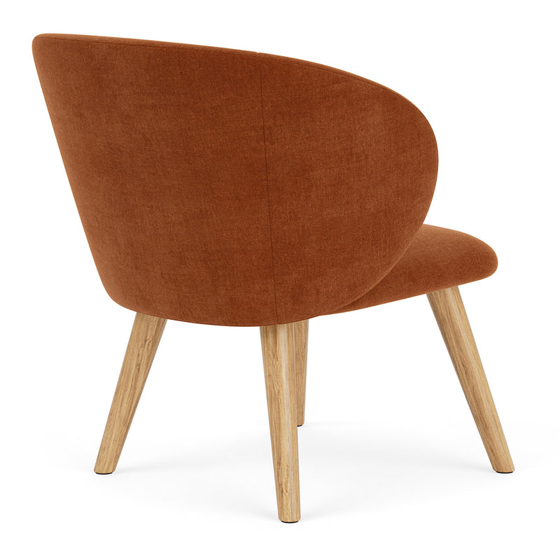 Moss Rust Fabric / Oak