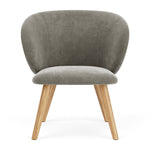 Planet Grey Green Fabric / Oak