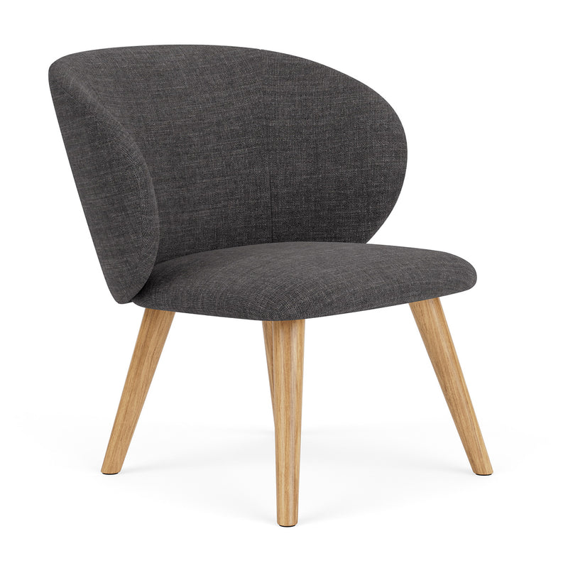 Vega Antracit Fabric / Oak