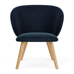 Lux Navy Velvet / Oak