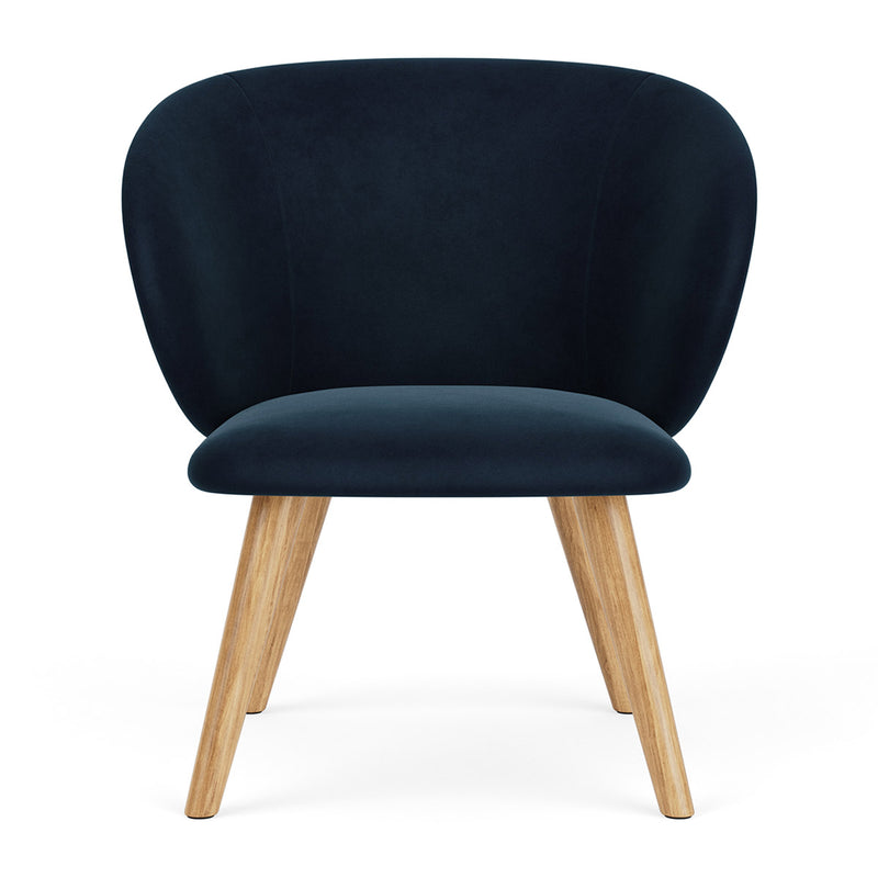 Lux Navy Velvet / Oak