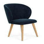 Lux Navy Velvet / Oak