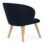 Lux Navy Velvet / Oak