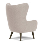 Fabio Stone Fabric / Dark Walnut