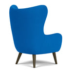Mark Cobalt Blue Weave / Dark Walnut