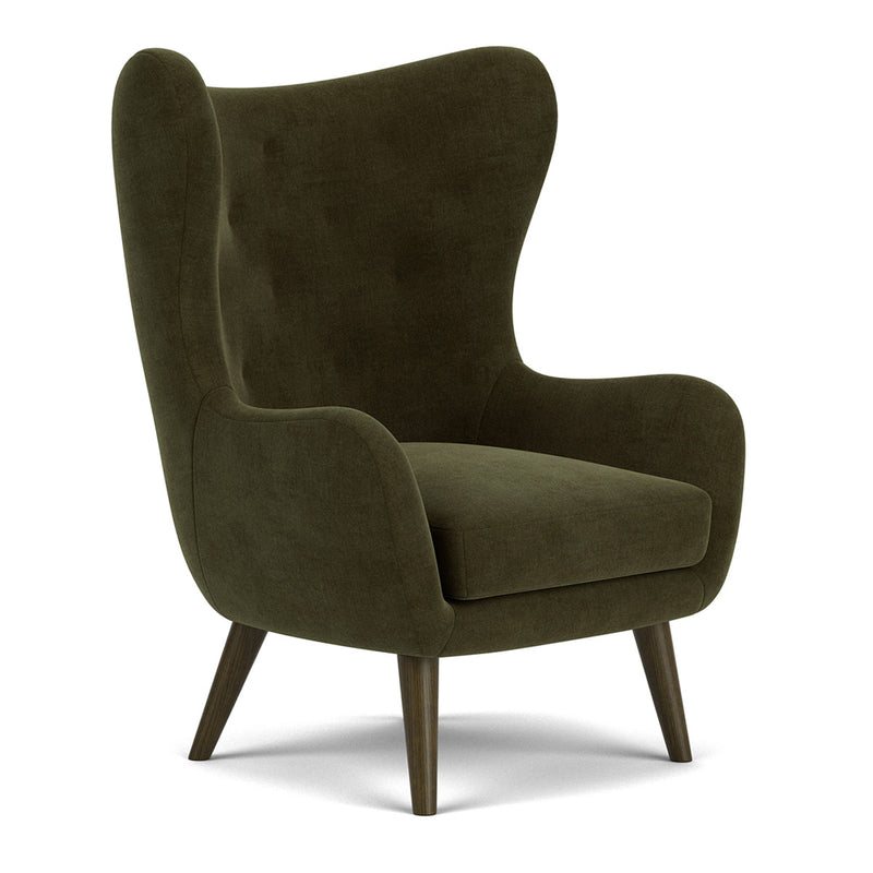 Olive Moss / Dark Walnut
