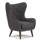 Vega Antracit Fabric / Dark Walnut