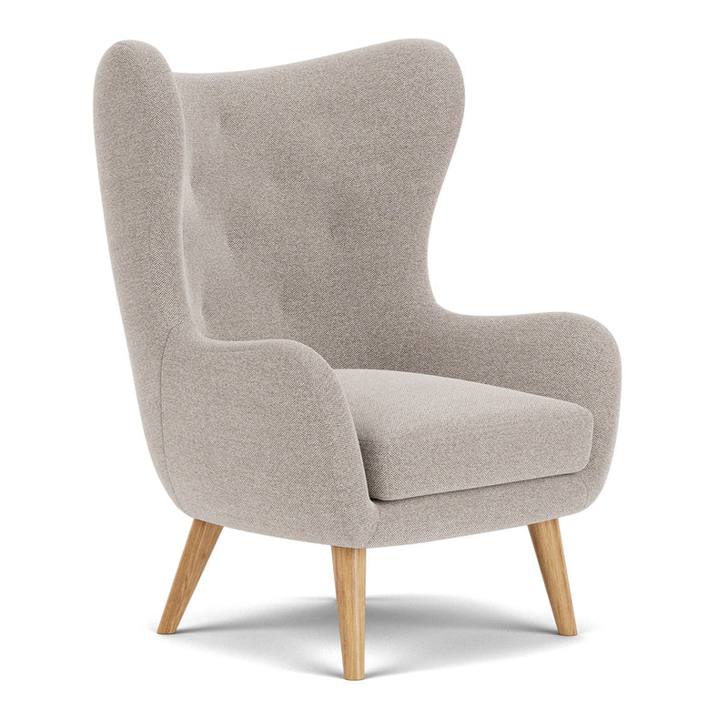 Agnes Brown Textured Weave / Oak