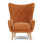 Paul Chair - Danny Amber Textured Weave / Oak