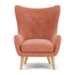 Danny Dusty Rose Textured Weave / Oak