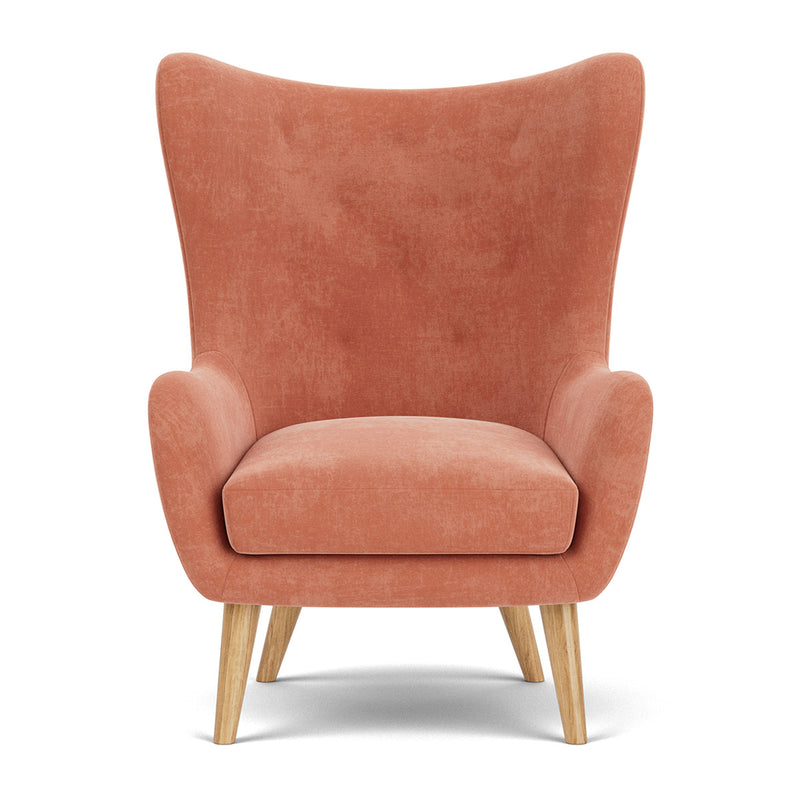 Danny Dusty Rose Textured Weave / Oak