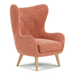 Danny Dusty Rose Textured Weave / Oak