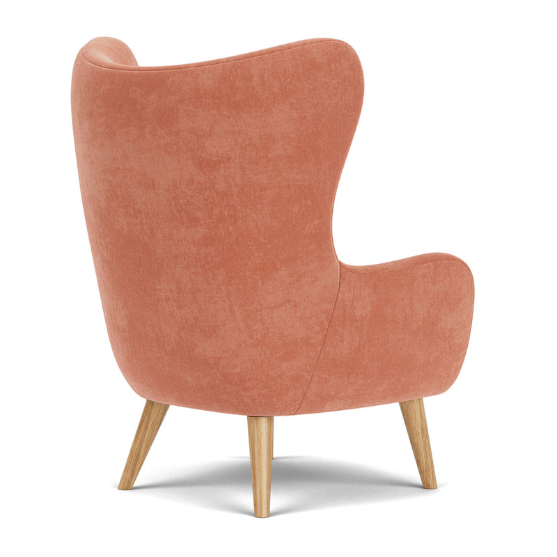 Danny Dusty Rose Textured Weave / Oak