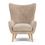 Paul Chair - Danny Cream Textured Weave / Oak