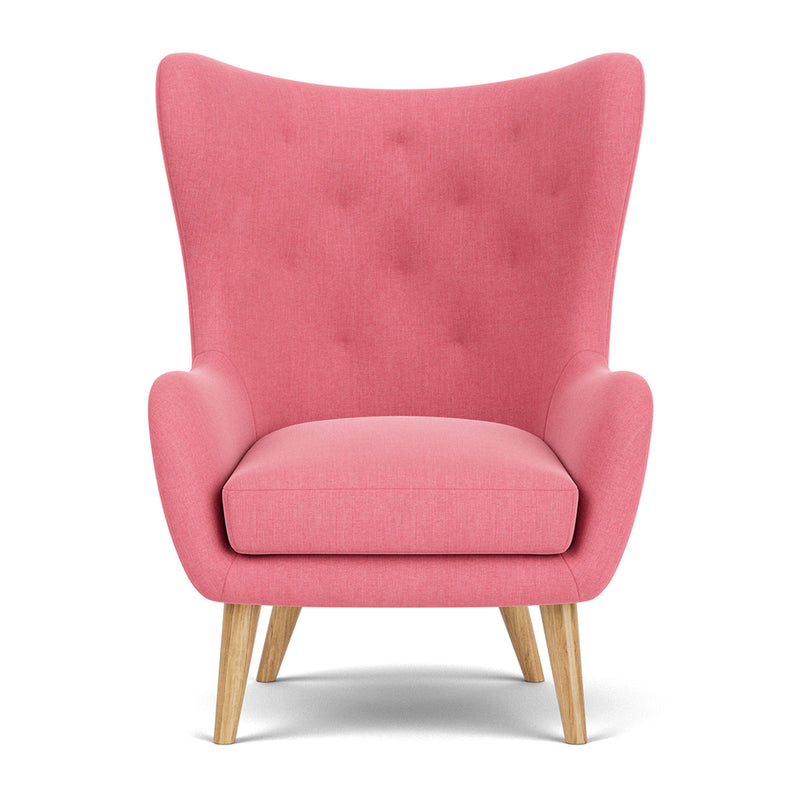 Firenze Bubblegum Fabric / Oak