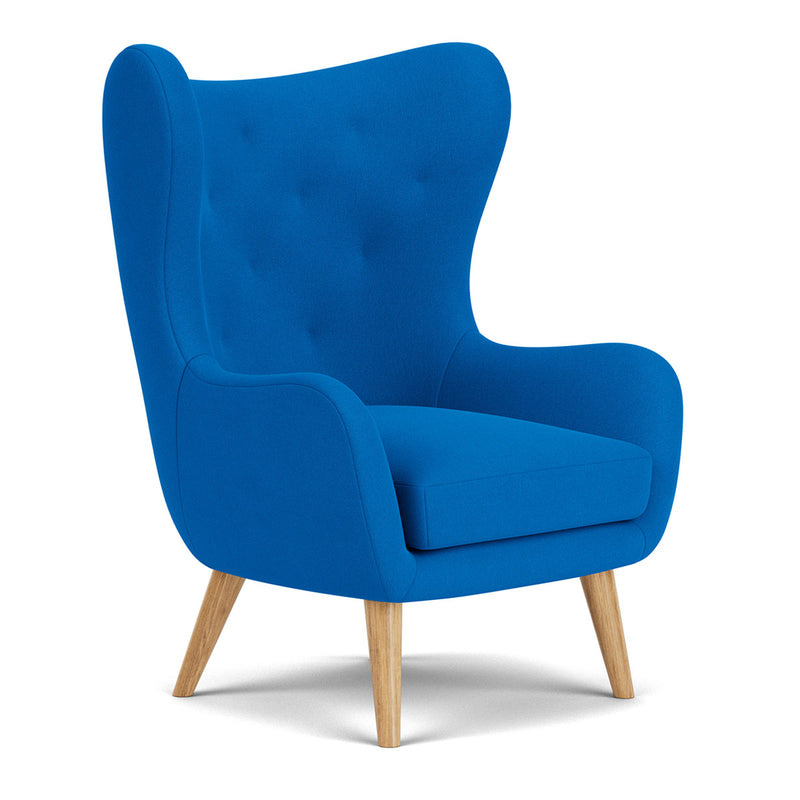Mark Cobalt Blue Weave / Oak