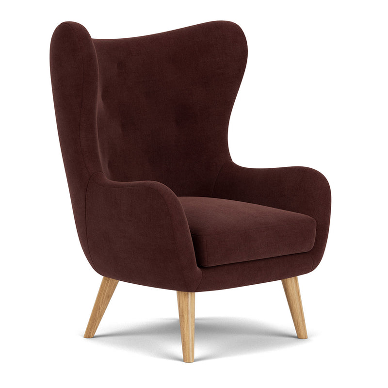 Moss Burgundy / Oak
