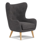 Vega Antracit Fabric / Oak