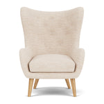 Vega Cream Textured Weave / Oak