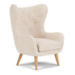 Vega Cream Textured Weave / Oak