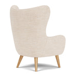Vega Cream Textured Weave / Oak