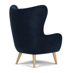 Lux Navy Velvet / Oak