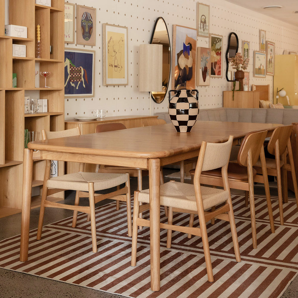 Spot Timber Extendable Dining Table