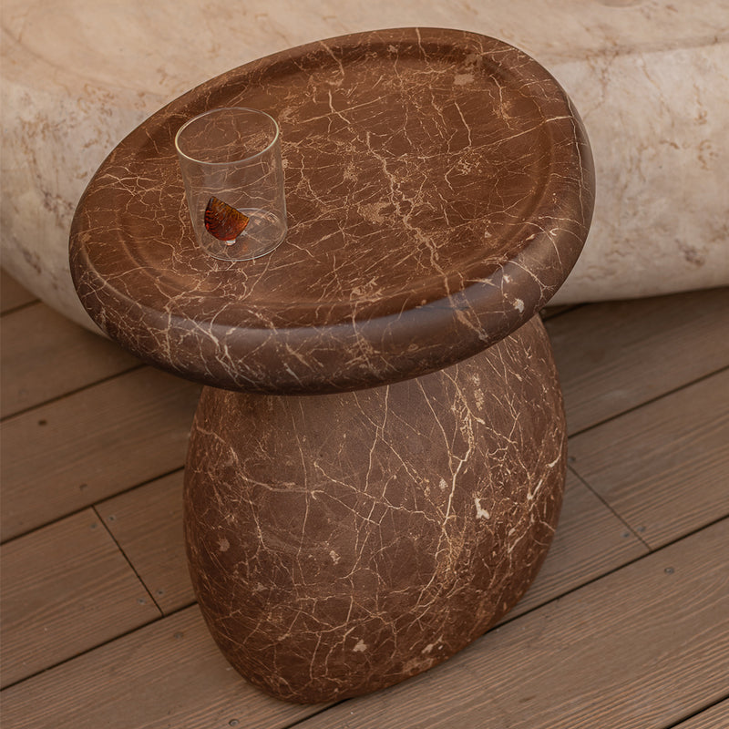 Emperador Chocolate Brown Marble Finish