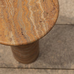 Terracotta Travertine Finish