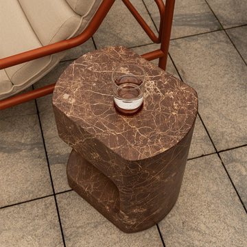 Emperador Chocolate Brown Marble Finish