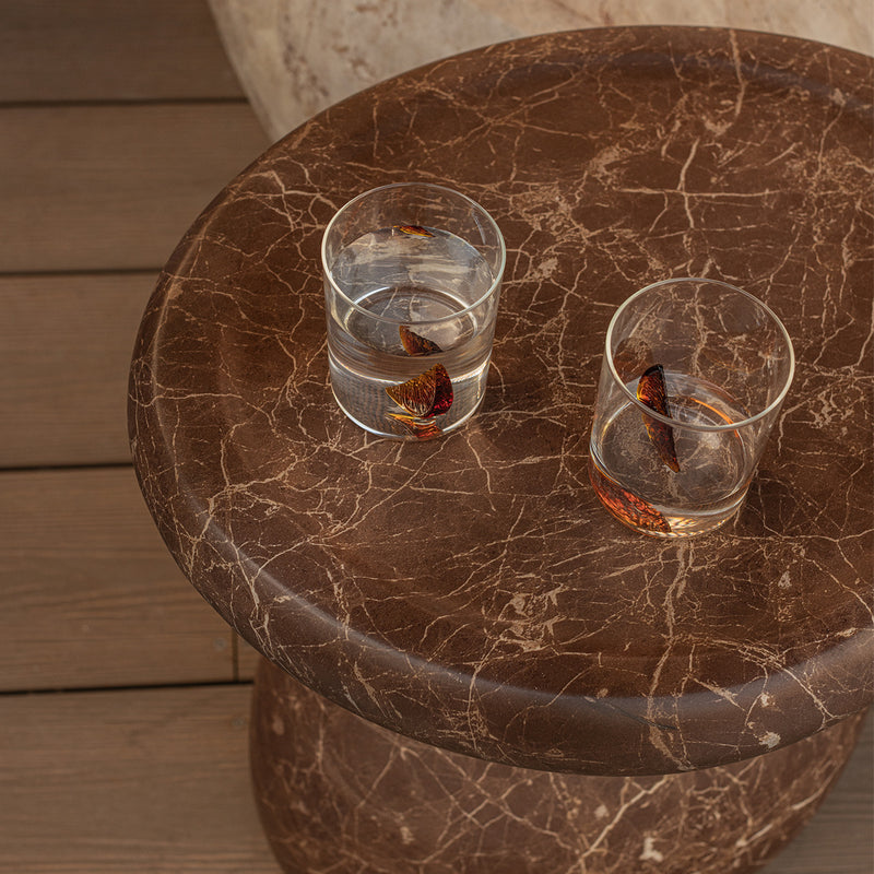 Emperador Chocolate Brown Marble Finish