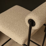 Mateo Boucle Bar Stool