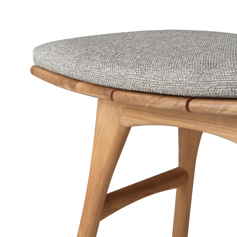 Osso Outdoor Fabric Dining Stool (Mocha)