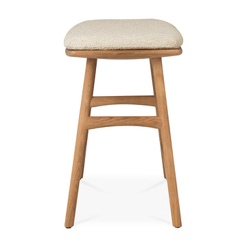 Osso Outdoor Fabric Dining Stool (Natural)