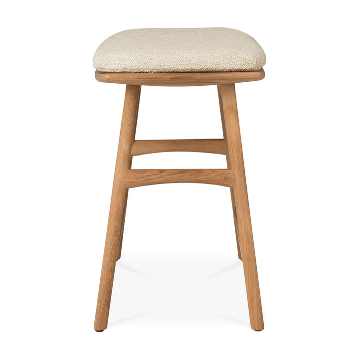 Osso Outdoor Fabric Dining Stool (Natural)