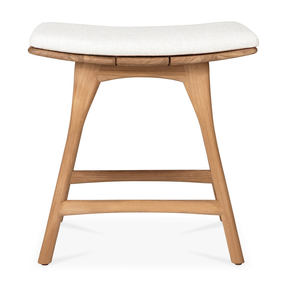 Osso Outdoor Fabric Dining Stool (Off White)