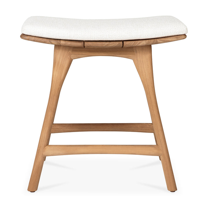 Osso Outdoor Fabric Dining Stool (Off White)