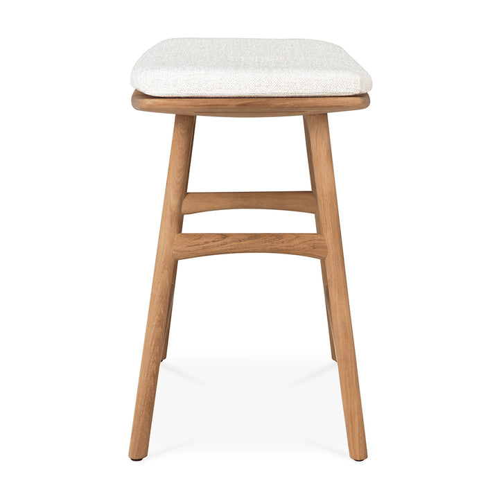 Osso Outdoor Fabric Dining Stool (Off White)